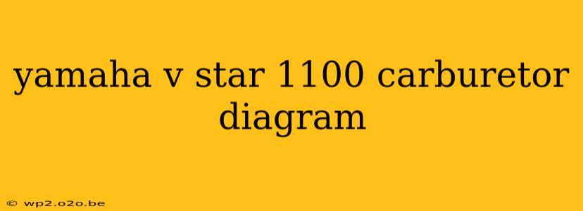 yamaha v star 1100 carburetor diagram